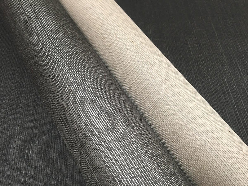 Wallpaper Makasa Sisal Wallpaper // Black 