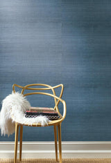 Wallpaper Makasa Sisal Wallpaper // Dark Teal 