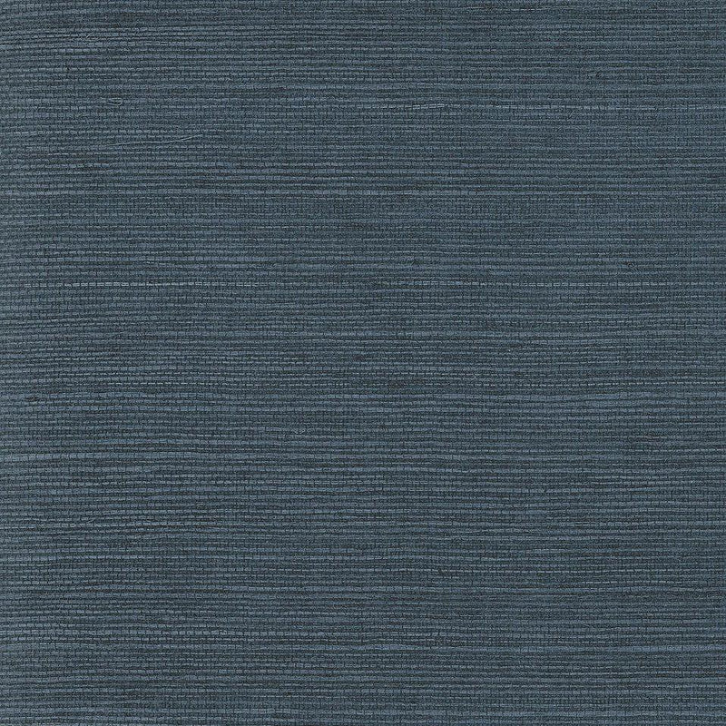 Wallpaper Makasa Sisal Wallpaper Sample // Indigo 8 x 10 
