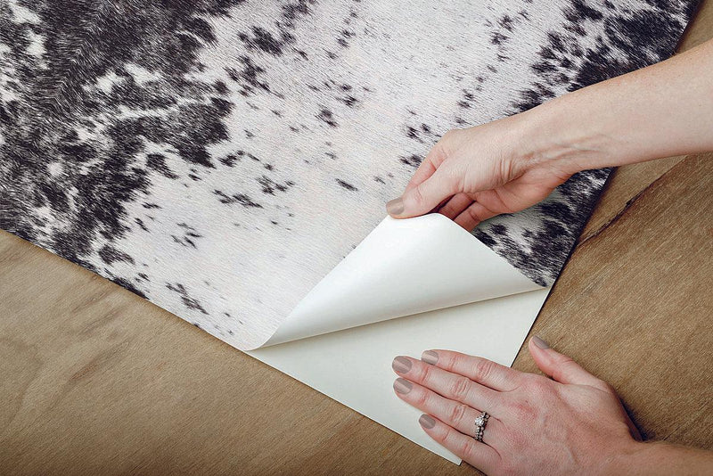 Wallpaper Marbled Appaloosa Peel & Stick Wallpaper // Black 