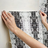Wallpaper Marbled Appaloosa Peel & Stick Wallpaper // Black 