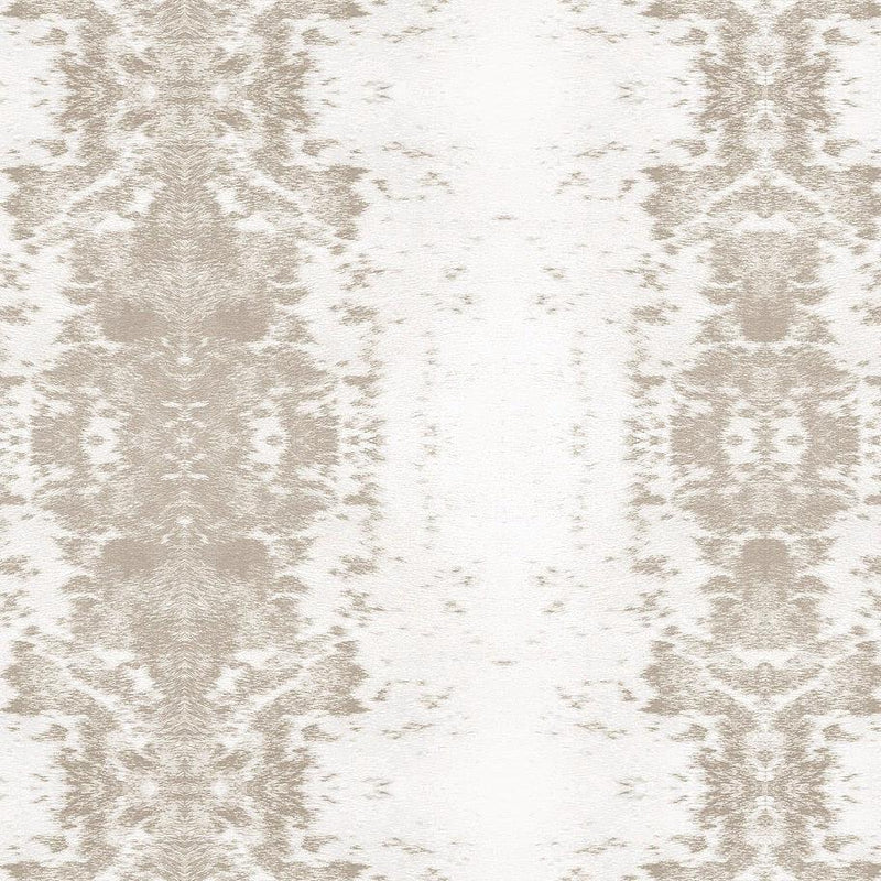 Wallpaper Marbled Appaloosa Peel & Stick Wallpaper Sample // Beige 8 x 10 