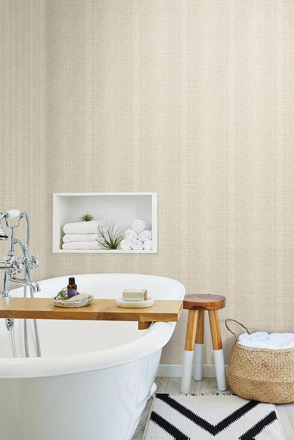 Wallpaper Market Stripe Wallpaper // Caramel 