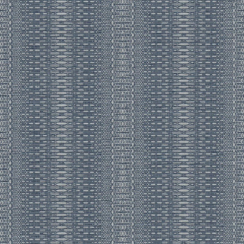 Wallpaper Market Stripe Wallpaper Sample // Navy 8 x 10 