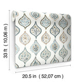 Wallpaper Marketplace Motif Wallpaper // White & Neutral 