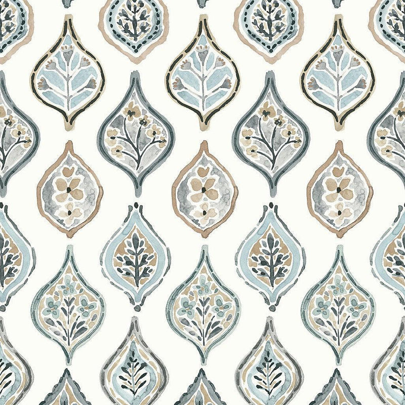 Wallpaper Marketplace Motif Wallpaper // White & Neutral 