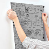 Wallpaper Marvels Heroes Schematics Wallpaper // Grey & Black 