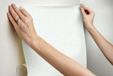 Wallpaper Matchstick Peel & Stick Wallpaper // Off White 