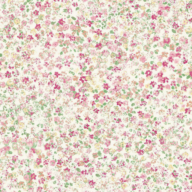 Wallpaper Meadow Wallpaper Sample // Pink 8 x 10 