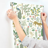 Wallpaper Menagerie Wallpaper // White & Brown 