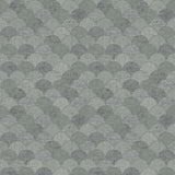 Wallpaper Mermaid Scales Wallpaper // Grey & Silver 