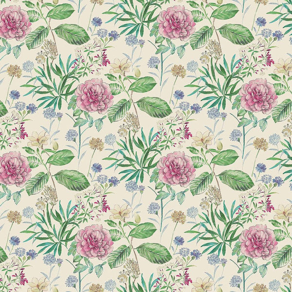 Wallpaper Midsummer Floral Wallpaper // Pink 