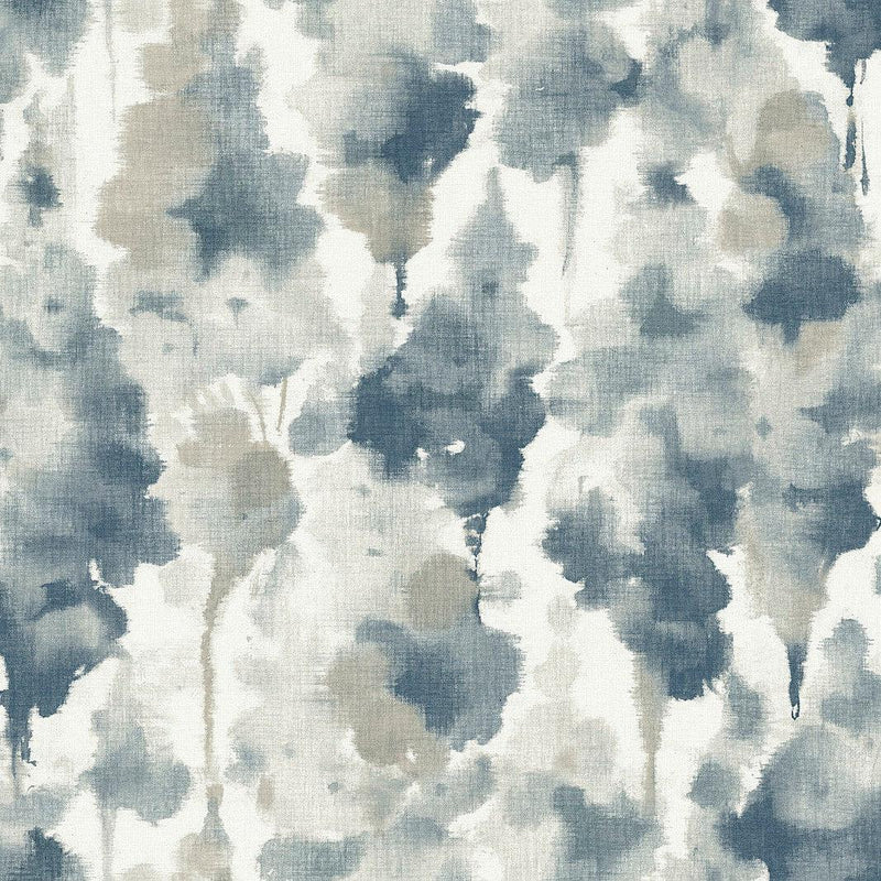 Wallpaper Mirage Wallpaper Sample // Navy 8 x 10 