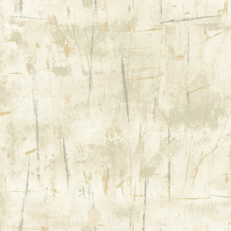 Wallpaper Modern Art Wallpaper Sample // Cream 8 x 10 