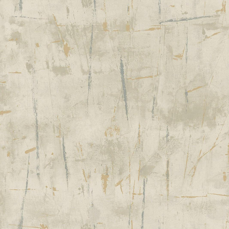 Wallpaper Modern Art Wallpaper Sample // Silver 8 x 10 