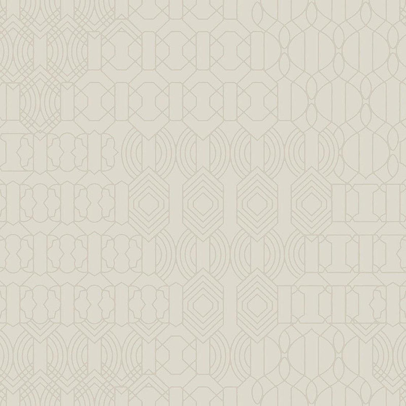 Wallpaper Modern Chandelier Wallpaper Sample // Cream 8 x 10 