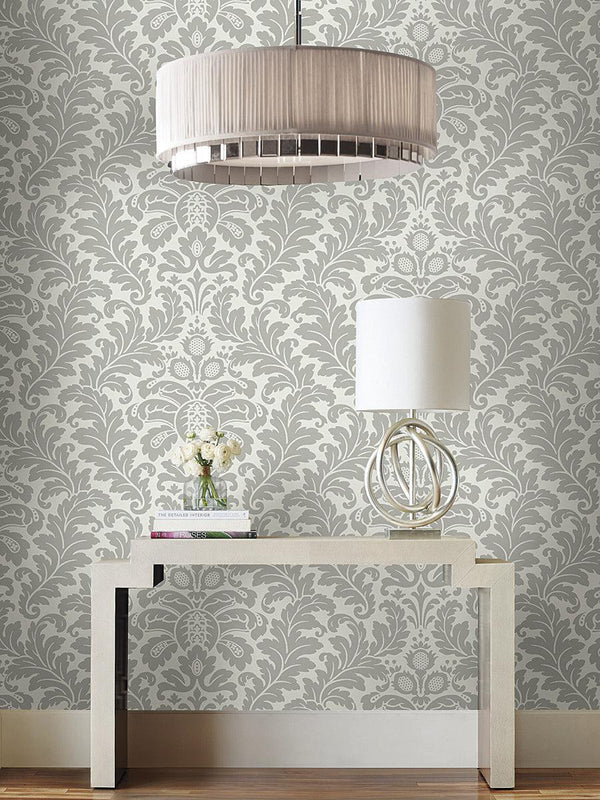 Wallpaper Modern Romance Wallpaper // Grey 