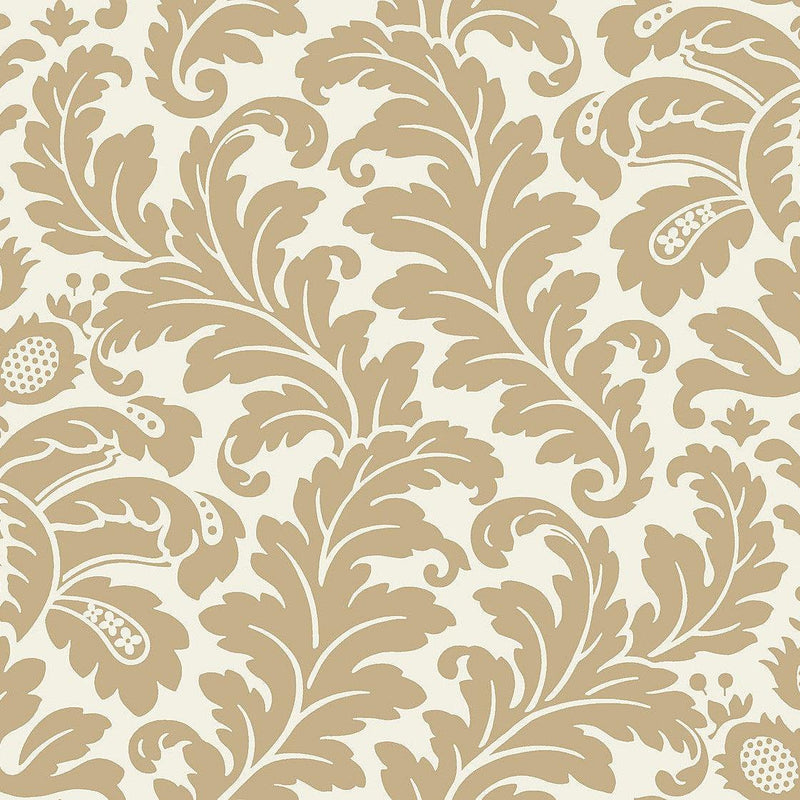 Wallpaper Modern Romance Wallpaper Sample // Gold Metallic 8 x 10 
