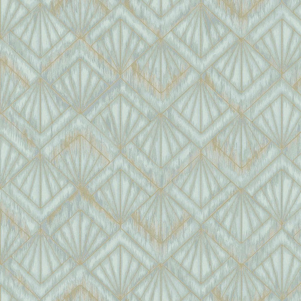 Wallpaper Modern Shell Wallpaper // Light Blue 