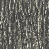 Wallpaper Native Leaves Wallpaper // Black 