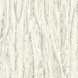 Wallpaper Native Leaves Wallpaper // Cream & Beige 