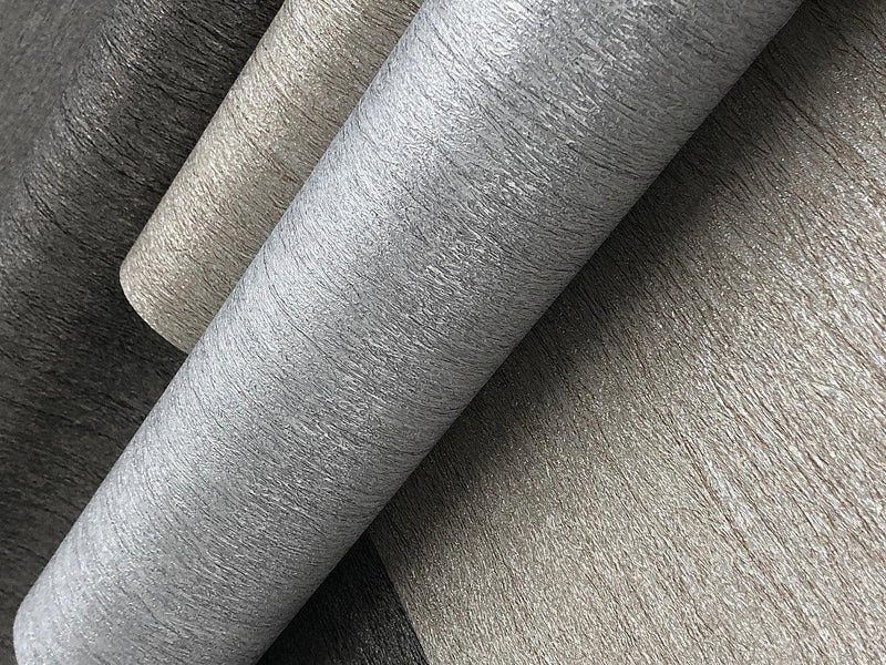 Wallpaper Natural Texture Wallpaper // Grey 