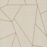 Wallpaper Nazca Wallpaper // Almond & Gold 