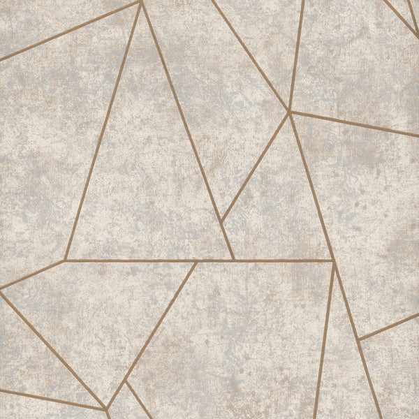 Wallpaper Nazca Wallpaper // Neutral & Gold 
