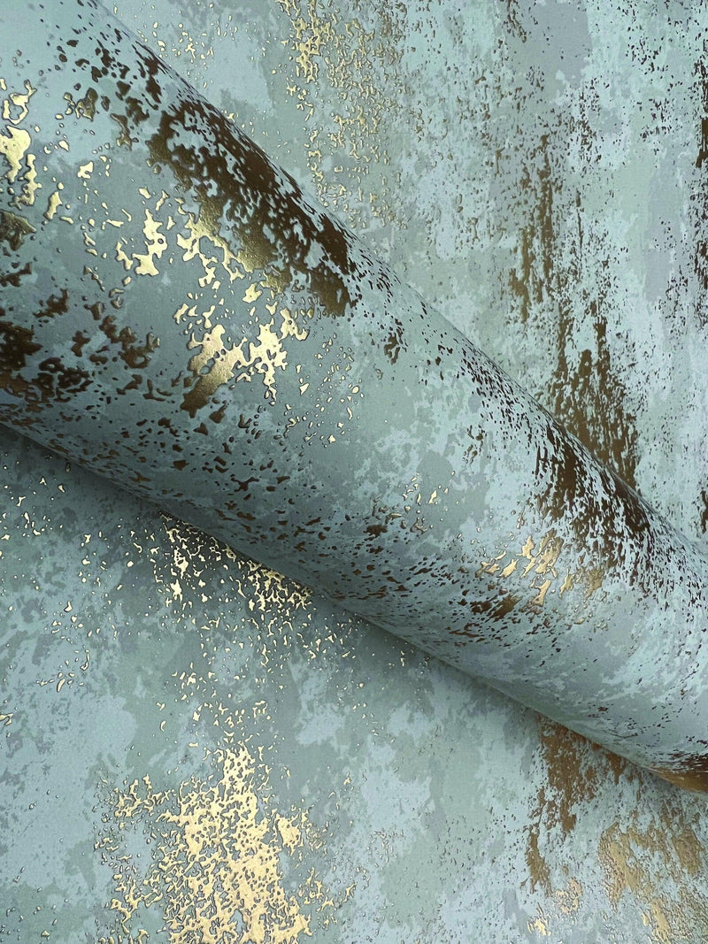 Wallpaper Nebula Wallpaper // Almond & Gold 