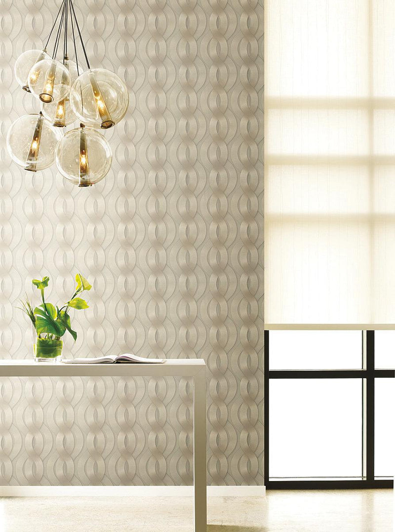 Wallpaper Nexus Wallpaper // Beige Metallic 