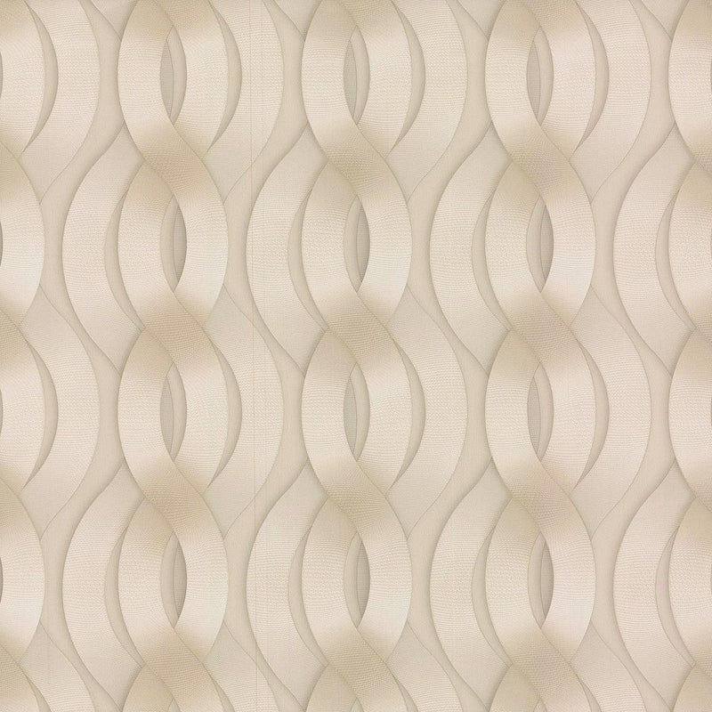 Wallpaper Nexus Wallpaper Sample // Beige Metallic 8 x 10 