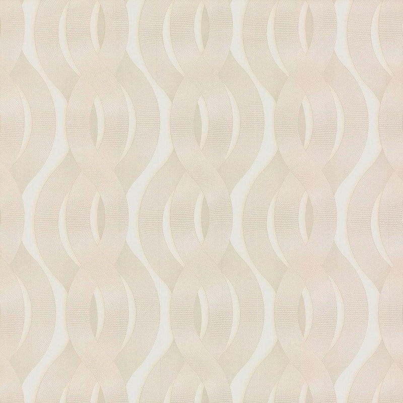 Wallpaper Nexus Wallpaper // White & Cream Metallic 