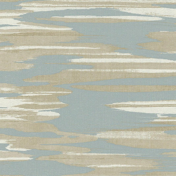 Wallpaper Nimbus Wallpaper // Blue & Cream 