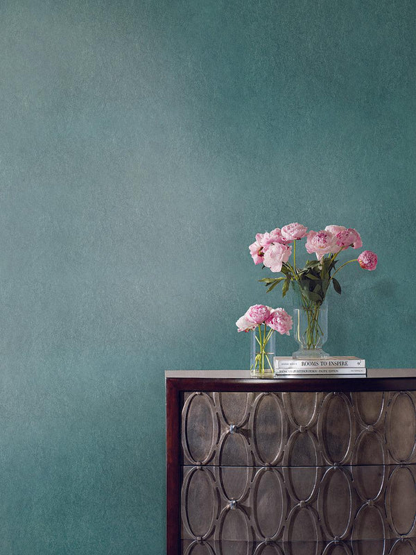 Wallpaper Oasis Wallpaper // Dark Teal 