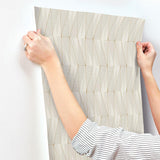 Wallpaper On an Angle Wallpaper // Grey 