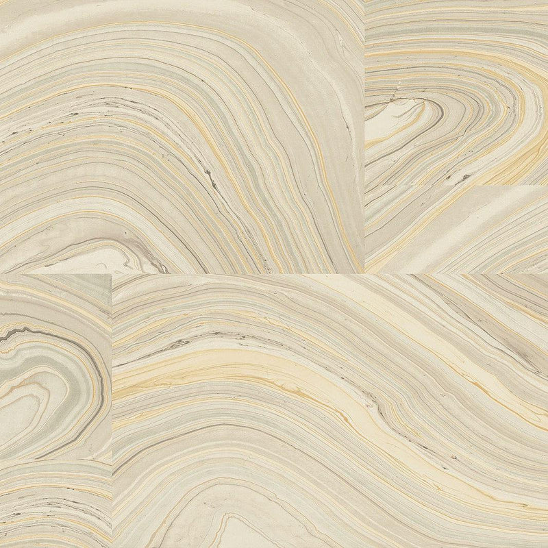 Wallpaper Onyx Peel & Stick Wallpaper Sample // Grey 8 x 10 