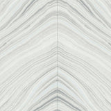 Wallpaper Onyx Strata Wallpaper // Grey 