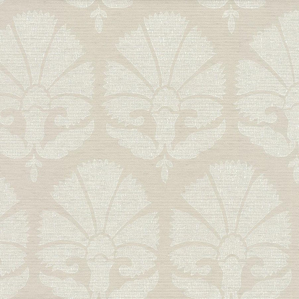 Wallpaper Ottoman Fans Wallpaper // Light Grey 