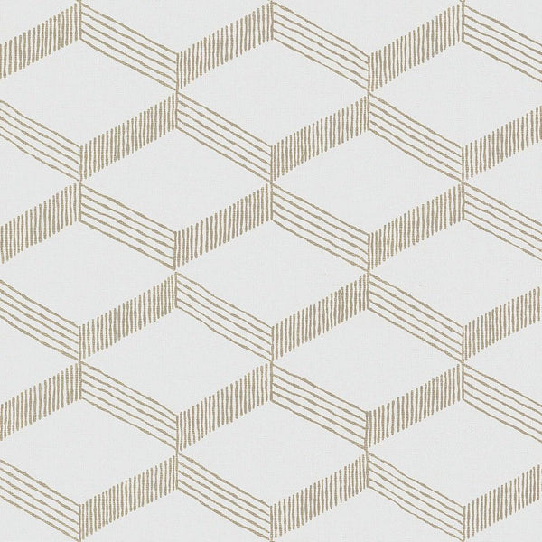 Wallpaper Palisades Paperweave Wallpaper // Beige & White 