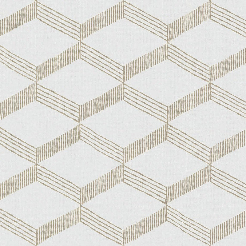 Wallpaper Palisades Paperweave Wallpaper Sample // Beige & White 8 x 10 