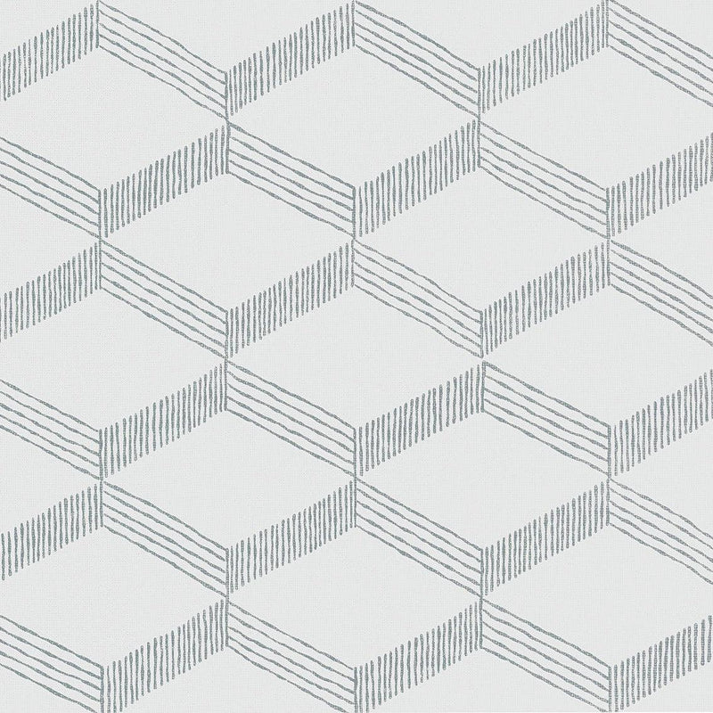 Wallpaper Palisades Paperweave Wallpaper Sample // White & Grey 8 x 10 