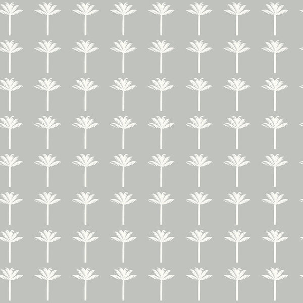 Wallpaper Palm Bay Wallpaper // Grey 