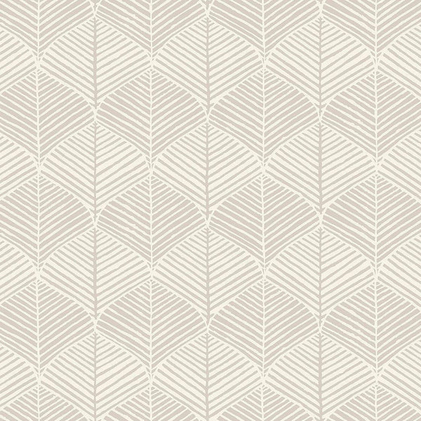 Wallpaper Palm Thatch Wallpaper // Grey 