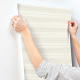 Wallpaper Pandora Leaf Wallpaper // White & Off White 
