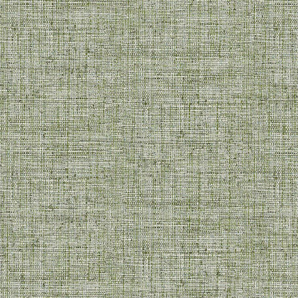 Wallpaper Papyrus Weave Peel & Stick Wallpaper // Green 