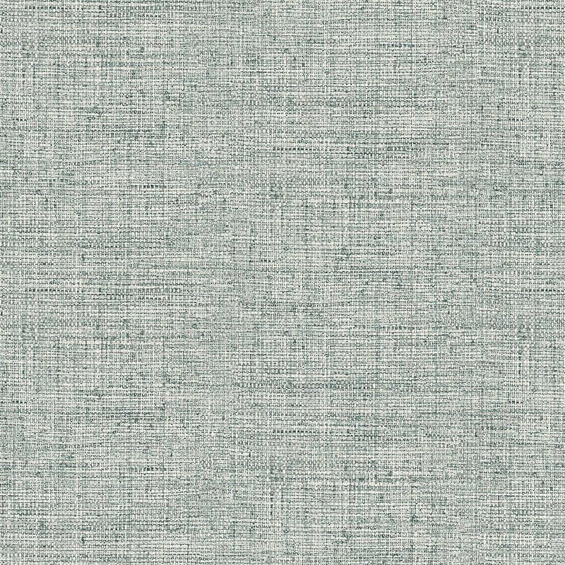 Wallpaper Papyrus Weave Peel & Stick Wallpaper Sample // Blue 8 x 10 