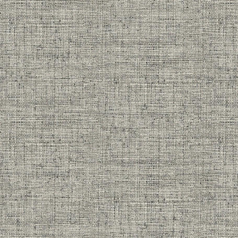 Wallpaper Papyrus Weave Wallpaper Sample // Charcoal 8 x 10 