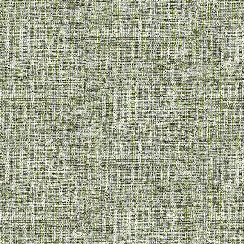 Wallpaper Papyrus Weave Wallpaper Sample // Green 8 x 10 