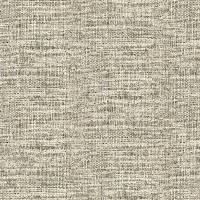 Wallpaper Papyrus Weave Wallpaper Sample // Greige 8 x 10 