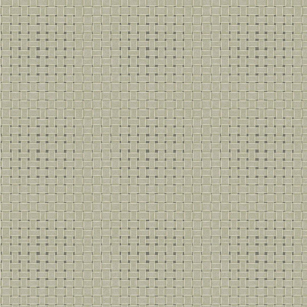 Wallpaper Paradise Island Weave Wallpaper // Green 